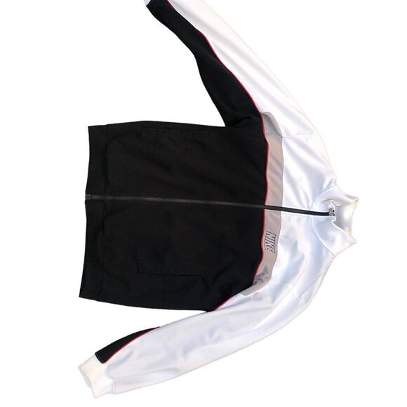 Vitntage Nike Windbreaker Jacket Small Black/White/Cream - Picture 11 of 11